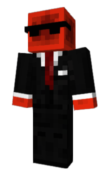 Minecraft skin RedStoneWizardHD