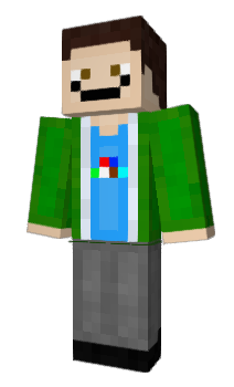 Minecraft skin Elemental_Man