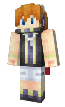 Minecraft скин по нику BlueSkyth