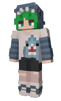 Minecraft скин по нику UnrulyGecko
