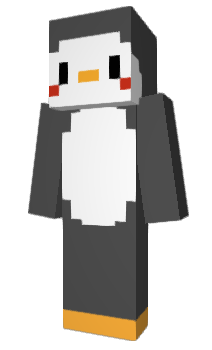 Minecraft скін по ніку HeatedPenguin