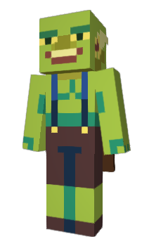 Minecraft скин по нику ClashOfClanz