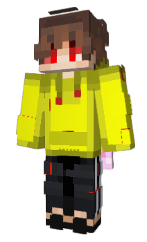 Minecraft skin REEEEED_EYES