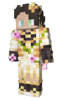 Minecraft skin moniXm1ne_