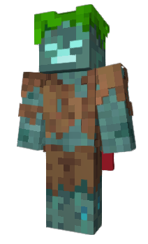 Minecraft скин по нику DrownedZombie