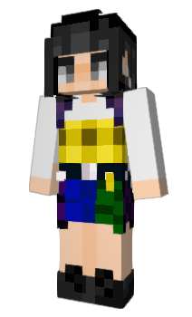 Minecraft skin HKT48