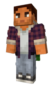 Minecraft скін по ніку justic3