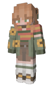 Minecraft skin WolvieBasics