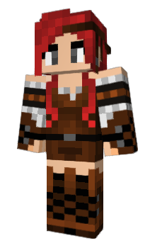 Minecraft скин по нику GirlyHunter