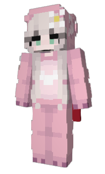 Minecraft skin FoxyRin