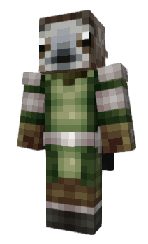 Minecraft skin Sloth