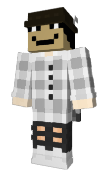 Minecraft skin Numeritos