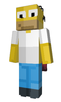 Minecraft skin Bluming