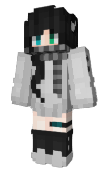 Minecraft skin NekoShark