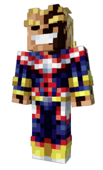 Minecraft skin AllMights