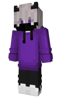 Minecraft скін по ніку PurpleXD_