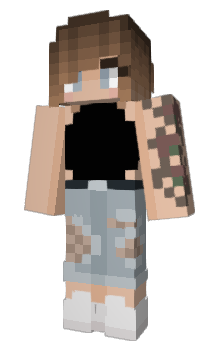 Minecraft skin hellll