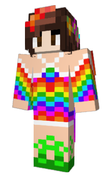 Minecraft skin Laura_K