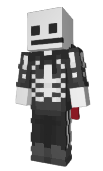 Minecraft скин по нику WetSkeleton