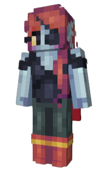 Minecraft скин по нику FallenUndyne