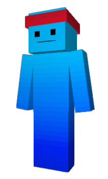 Minecraft skin BlueIndisputed