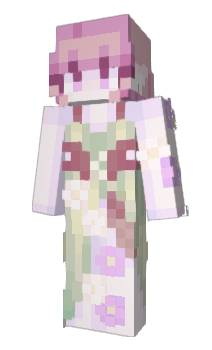 Minecraft skin Yuna_002