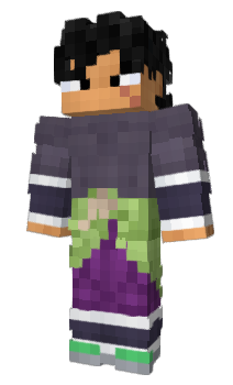 Minecraft skin BrolyBR