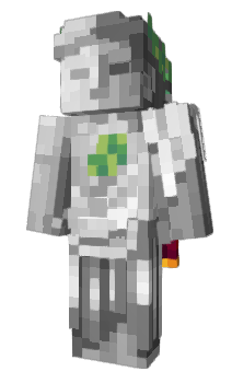 Minecraft skin Statue