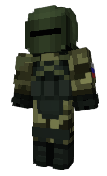 Minecraft скин по нику VladimirDragunov