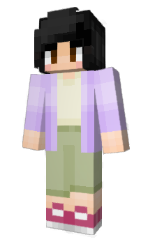 Minecraft скин по нику girlygirl13