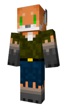 Minecraft скин по нику SparkyFox