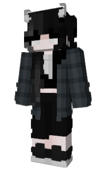 Minecraft skin Nvzky