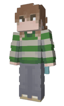 Minecraft skin Elektrolenka