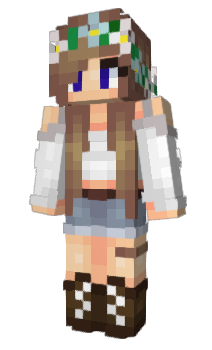 Minecraft skin Cristallite