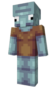 Minecraft skin Squirdward