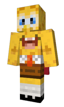 Minecraft skin Spunge_Bob