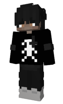 Minecraft skin skullllll