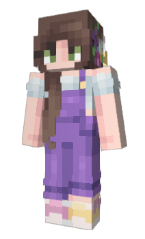 Minecraft skin Larsha