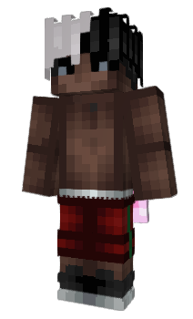 Minecraft skin Boubac