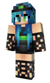 Minecraft skin kikycat