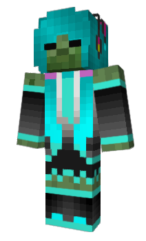 Minecraft скин по нику HetsuneMiku