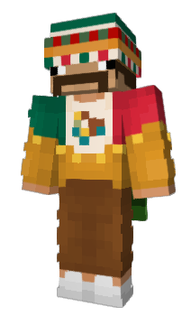 Minecraft skin Paprius