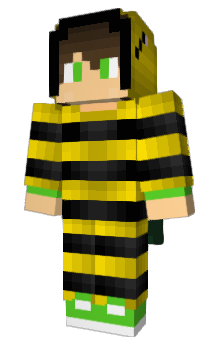 Minecraft skin BeeMax