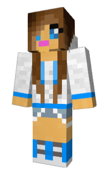 Minecraft skin GirlCreeper1