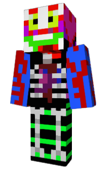 Minecraft skin clownloser