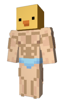 Minecraft skin MuscleCock