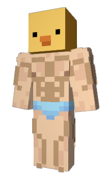 Minecraft скін по ніку MuscleCock