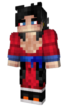 Minecraft skin Vegitoo