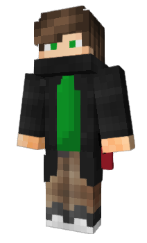 Minecraft skin Blackcap