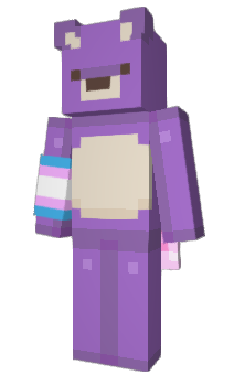 Minecraft skin PurpleBear